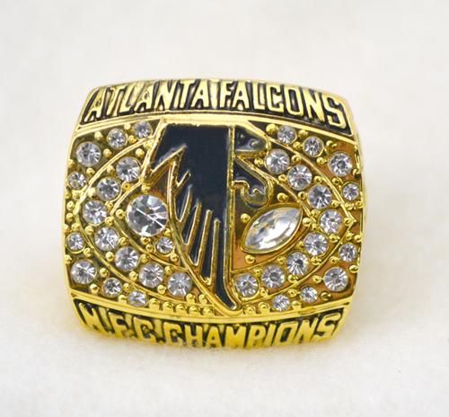 NFL Atlanta Falcons World Champions Gold Ring